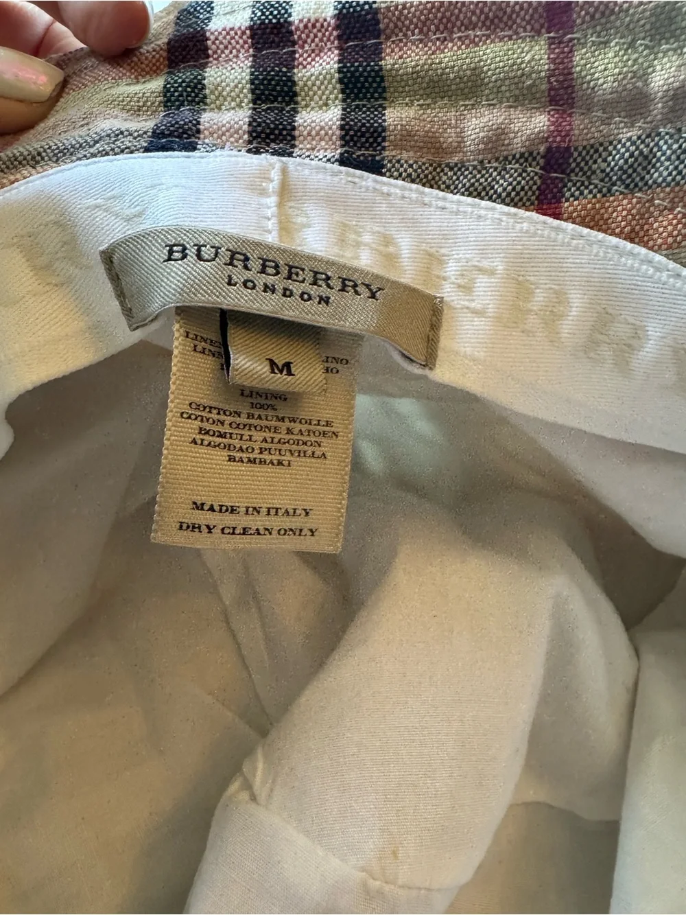 N/A authentic burberry